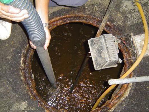 黄江镇隔油池清理